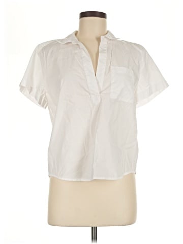 J.Crew Factory Store Short Sleeve Blouse (view 1)