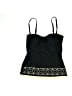 Croft & Barrow 100% Polyester Black Swimsuit Top Size 12 - photo 1