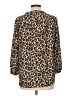 Vince Camuto Animal Print Tan 3/4 Sleeve Blouse Size L - photo 2