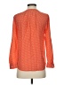 Joie Polka Dots Orange Long Sleeve Blouse Size XS - photo 2