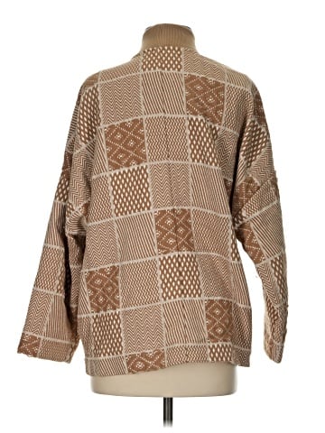 Madewell Jacquard Patchwork Robe Jacket (view 2)