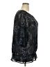 Just My Size 100% Polyester Black 3/4 Sleeve Blouse Size 2X Plus - photo 4