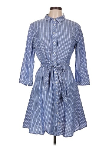 Tommy Hilfiger 3/4 Sleeve Button-Down Shirt (view 1)