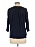 MICHAEL Michael Kors Blue 3/4 Sleeve Top Size M - photo 2