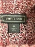 Point Sur Tweed Burgundy Turtleneck Sweater Size M - photo 7