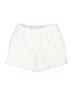 Unbranded Solid White Athletic Shorts Size 8 - photo 1
