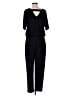 Clara Sun Woo Solid Black Jumpsuit Size M - photo 2