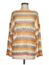 Unbranded Color Block Orange Pullover Sweater Size M - photo 1