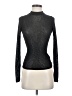 Topshop 100% Polyester Black Long Sleeve Turtleneck Size 4 - photo 1