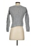 American Eagle Outfitters 100% Cotton Metallic Gray Pullover Sweater Size S - photo 2