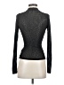 Topshop 100% Polyester Black Long Sleeve Turtleneck Size 4 - photo 2