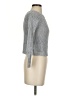 American Eagle Outfitters 100% Cotton Metallic Gray Pullover Sweater Size S - photo 4