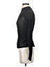 Topshop 100% Polyester Black Long Sleeve Turtleneck Size 4 - photo 5