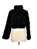 36point5 100% Polyester Black Faux Fur Jacket Size L - photo 1