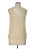 Unbranded 100% Polyester Gold Ivory Sweater Vest Size L - photo 1