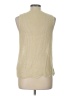 Unbranded 100% Polyester Gold Ivory Sweater Vest Size L - photo 2