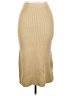 DAZY 100% Acrylic Solid Tan Casual Skirt Size XL - photo 1