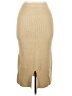 DAZY 100% Acrylic Solid Tan Casual Skirt Size XL - photo 2