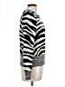 Banana Republic Animal Print Silver Wool Pullover Sweater Size L - photo 4