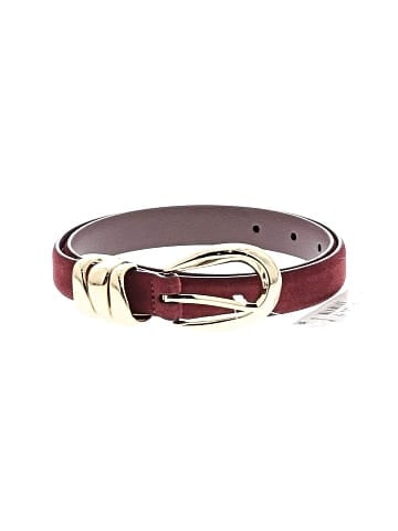Madewell Triple Metal Keeper Belt in Suede (view 1)