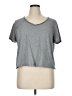 Forever 21 Gray Short Sleeve T-Shirt Size 1X - photo 1