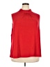 Fashion Bug Red Sleeveless Blouse Size 4X - photo 1