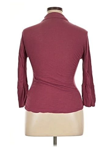 James Perse 3/4 Sleeve Button-Down Shirt (view 2)