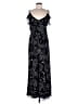 Tahari by ASL 100% Polyester Paisley Black Jumpsuit Size 6 - photo 1