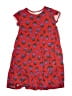 Hanna Andersson Floral Graphic Red Dress Size 10 - photo 1
