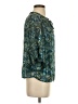 LC Lauren Conrad Teal 3/4 Sleeve Blouse Size XS - photo 4
