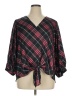 Chico's 100% Polyester Black 3/4 Sleeve Blouse Size XL (3) - photo 1