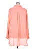 Boutique + 100% Polyester Orange Long Sleeve Polo Size 2X Plus - photo 2