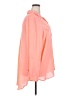 Boutique + 100% Polyester Orange Long Sleeve Polo Size 2X Plus - photo 4