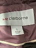 Liz Claiborne 100% Recycled Polyester Purple Coat Size S - photo 6