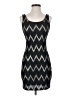 Soprano Chevron-herringbone Black Cocktail Dress Size S - photo 1