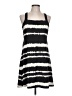 Soybu Stripes Black Casual Dress Size L - photo 1