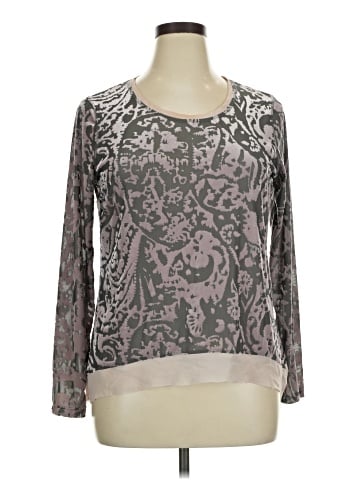 Simply Vera Vera Wang 3/4 Sleeve T-Shirt (view 1)