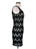 Soprano Chevron-herringbone Black Cocktail Dress Size S - photo 4