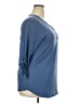 Faded Glory Blue Long Sleeve Henley Size 2X - photo 4