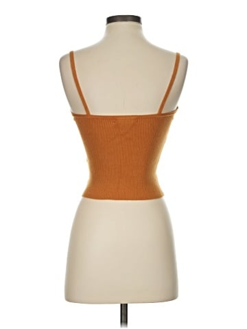 Madewell Corset-Detail Crop Sweater Tank (view 2)