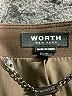 Worth New York 100% Leather Brown Coat Size S - photo 3