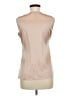 Boston Proper Tan Sleeveless Silk Top Size 8 - photo 2