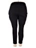 Larry Levine Solid Black Active Pants Size 3X - photo 2