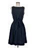 Anne Klein Solid Blue Casual Dress Size M (estimated) - photo 1