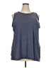 Torrid Gray Sleeveless T-Shirt Size 3X Plus (3) - photo 1