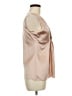 Boston Proper Tan Sleeveless Silk Top Size 8 - photo 4