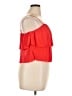 Elodie 100% Polyester Red Sleeveless Blouse Size XL - photo 4