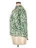 Unbranded Animal Print Green 3/4 Sleeve Button-Down Shirt Size 4X - photo 5