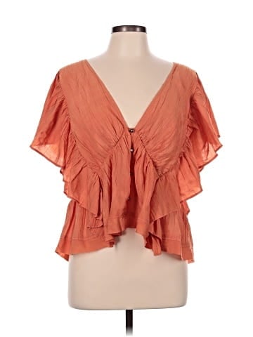 Anthropologie Short Sleeve Blouse (view 1)