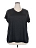 Xersion 100% Polyester Gray Short Sleeve T-Shirt Size 2X - photo 1